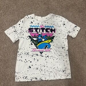 Stitch Kids Graphic T-Shirt - White